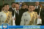 Presedintele Romaniei si-a condus mama pe ultimul drum