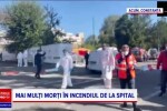 Incendiu la Spitalul de Boli Infecţioase Constanţa. SURSE: Nouă pacienți au decedat. VIDEO