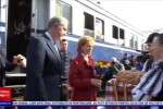 Familia Regală a României a călătorit cu trenul regal de la Cluj-Napoca la Alba Iulia pentru a marca centenarul încoronării