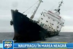 Nava turceasca, scufundata in Marea Neagra! 17 marinari, salvati