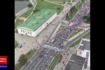 Protest uriaș în Minsk, față de președintele Lukașenko