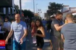 Incendiu puternic în Mamaia. Două terase au luat foc