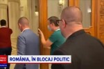 Moţiunea de cenzură depusă de USR PLUS, cu sprijinul celor de la AUR, nu a putut fi citită și nici votată