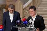 Întâlnire Nicușor Dan - Marcel Ciolacu. „Am avut o discuţie pe trafic. Am vorbit despre ilegalitatea în urbanism”