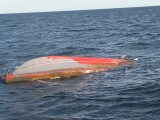 O navă s-a scufundat în Marea Neagră. Trei persoane sunt date dispărute