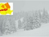 Viscol puternic &icirc;n Rom&acirc;nia. ANM a emis cod roșu, portocaliu și galben de v&acirc;nt și ninsori &icirc;n majoritatea regiunilor. HARTĂ