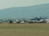 Incident aviatic în Buzău. A fost implicat un avion folosit pentru un exercițiu militar cu parașutiști