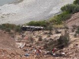 Cel puțin 37 de morți și zeci de răniți, după ce un autocar s-a răsturnat într-o râpă de 200 de metri, în Peru
