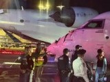 Două avioane s-au ciocnit pe un aeroport din New York. Două persoane au fost rănite. FOTO