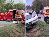 Tragedie în Mureș. Doi bărbați și-au pierdut viața, după ce motocicleta lor a intrat violent în două mașini