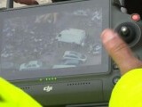 Ce au surprins dronele ridicate de Guvern în apropiere de București. „Comunități foarte sărace fac această muncă ilegală”
