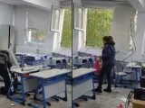 Liceu afectat de explozia blocului din București. Elevii au început să țipe când s-au spart geamurile. VIDEO