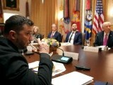 Trump, către Zelenski, la Casa Albă: „Sperăm că vom putea pune capăt războiului fără să ne gândim la rachetele Tomahawk”