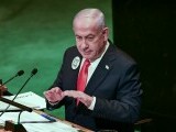 Benjamin Netanyahu, huiduit la ONU și întâmpinat cu săli goale. Zeci de delegații au părăsit sala în semn de protest. FOTO