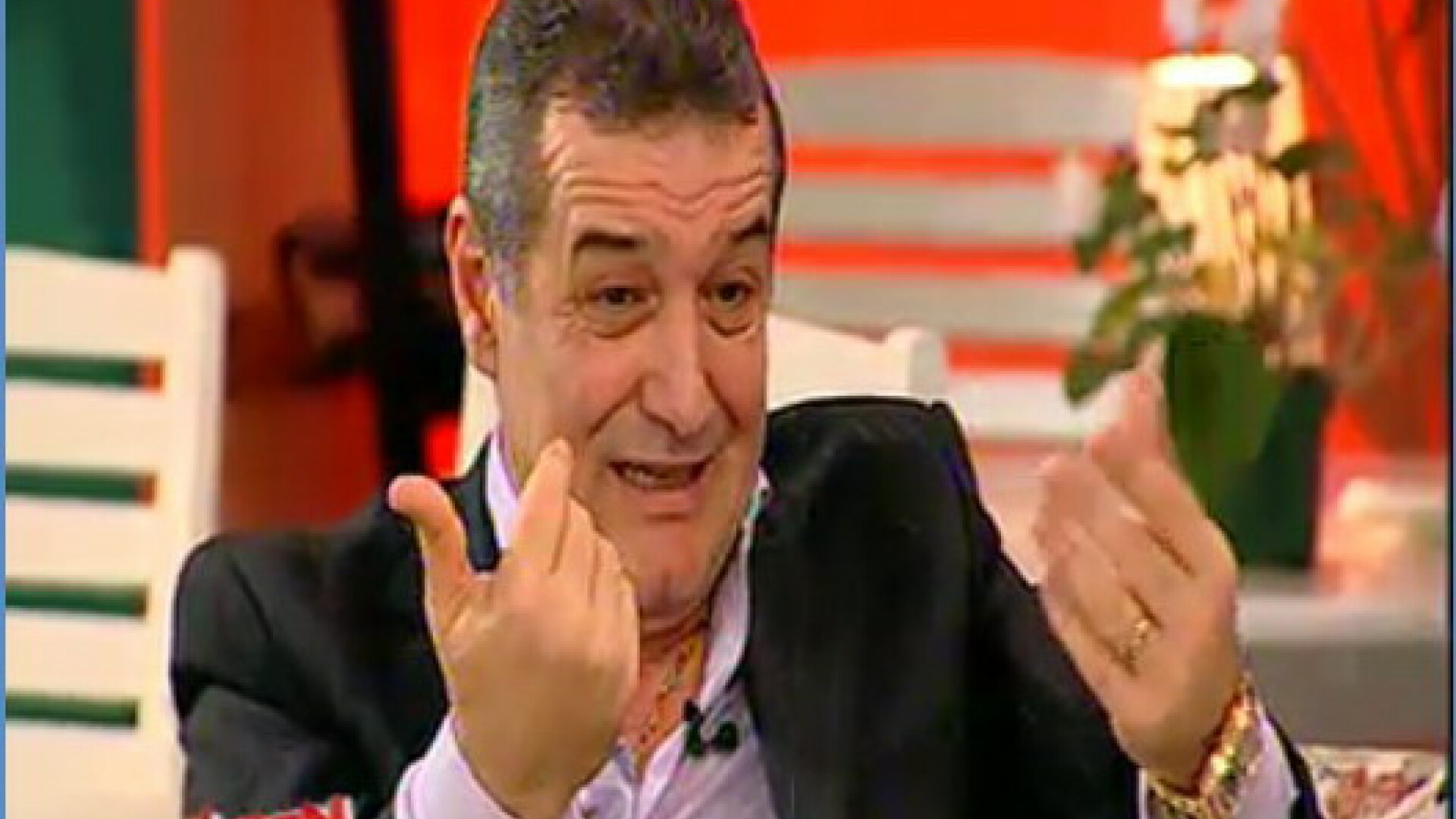 Gigi Becali la happy Hour