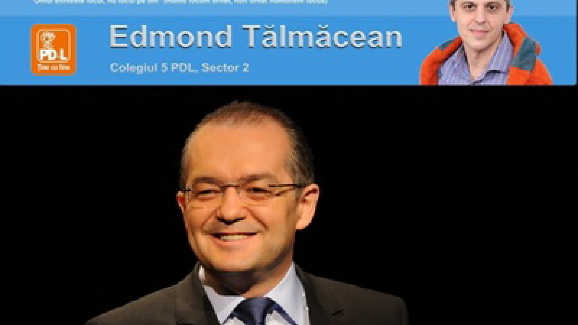 Edmond Talmacean si Emil Boc