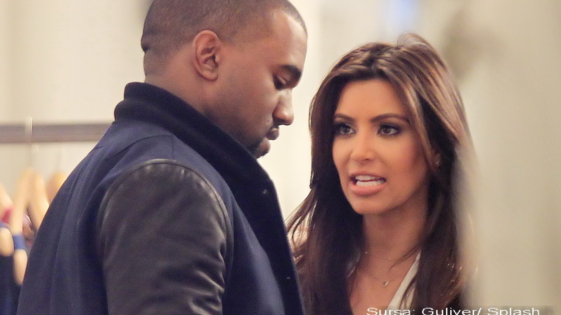 Kanye West si Kim Kardashian