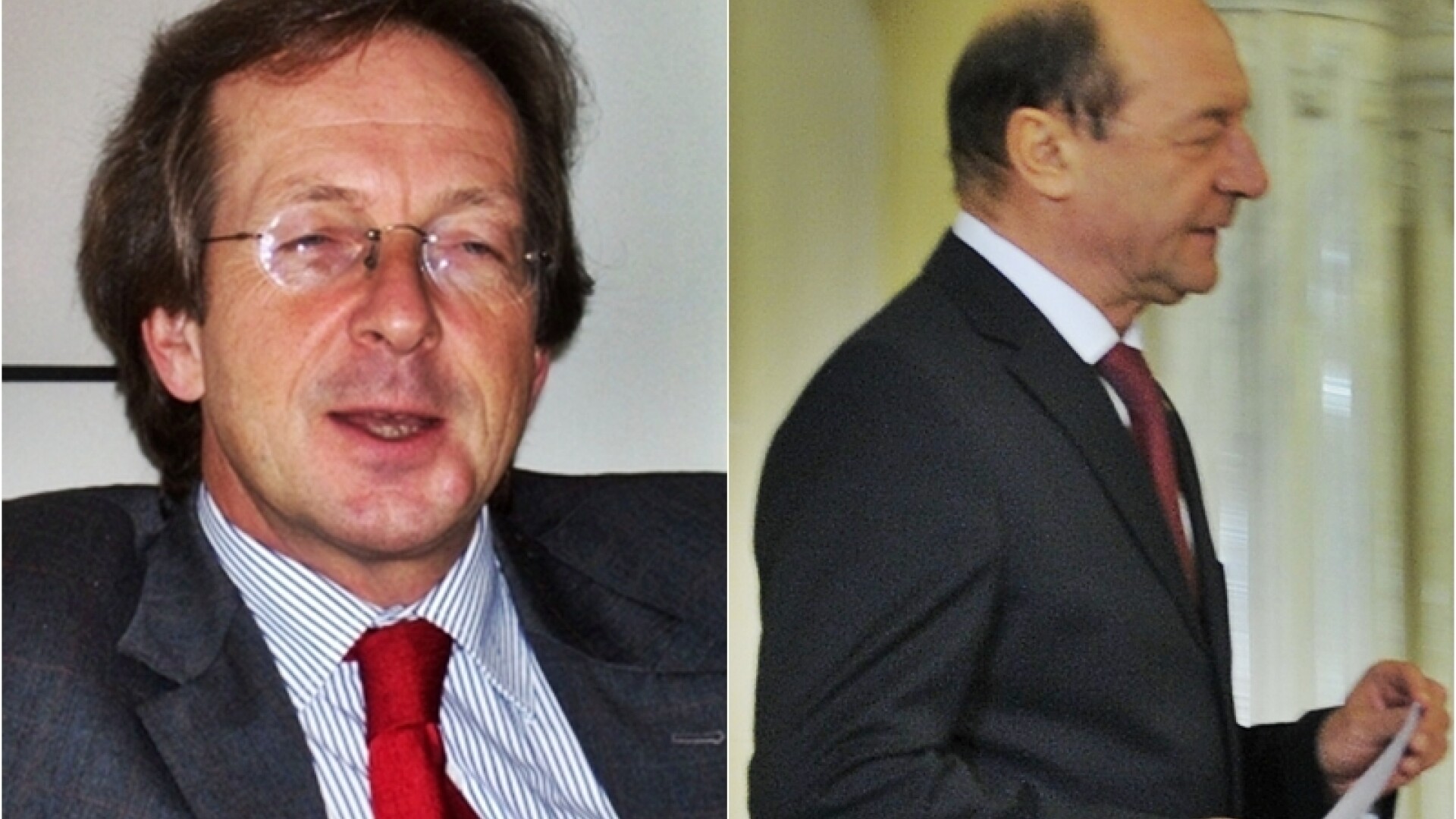 Matthijs van Bonzel si Traian Basescu