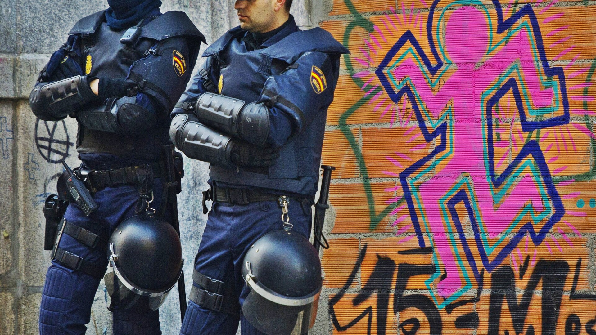politisti spanioli