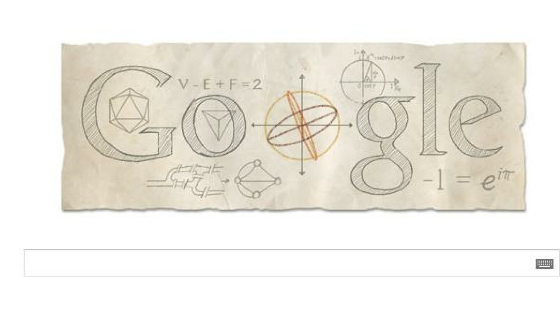 Leonhard Euler google doodle