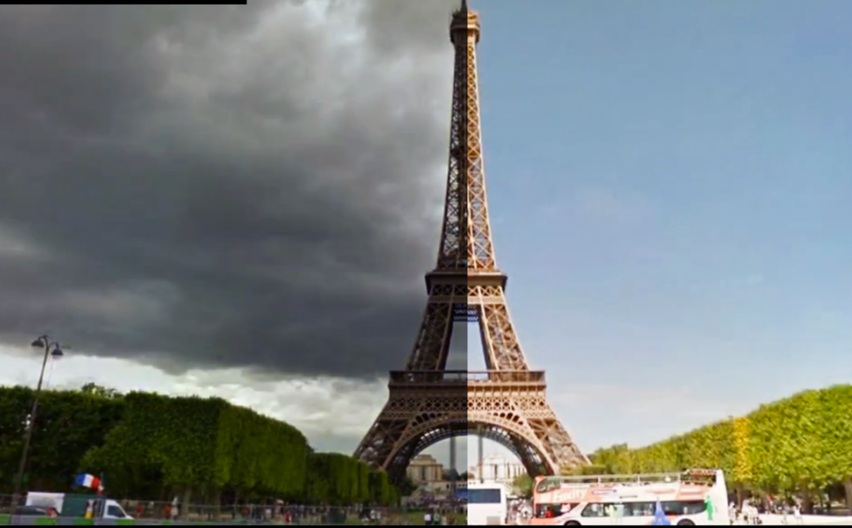 Google StreetView: Turnul Eiffel