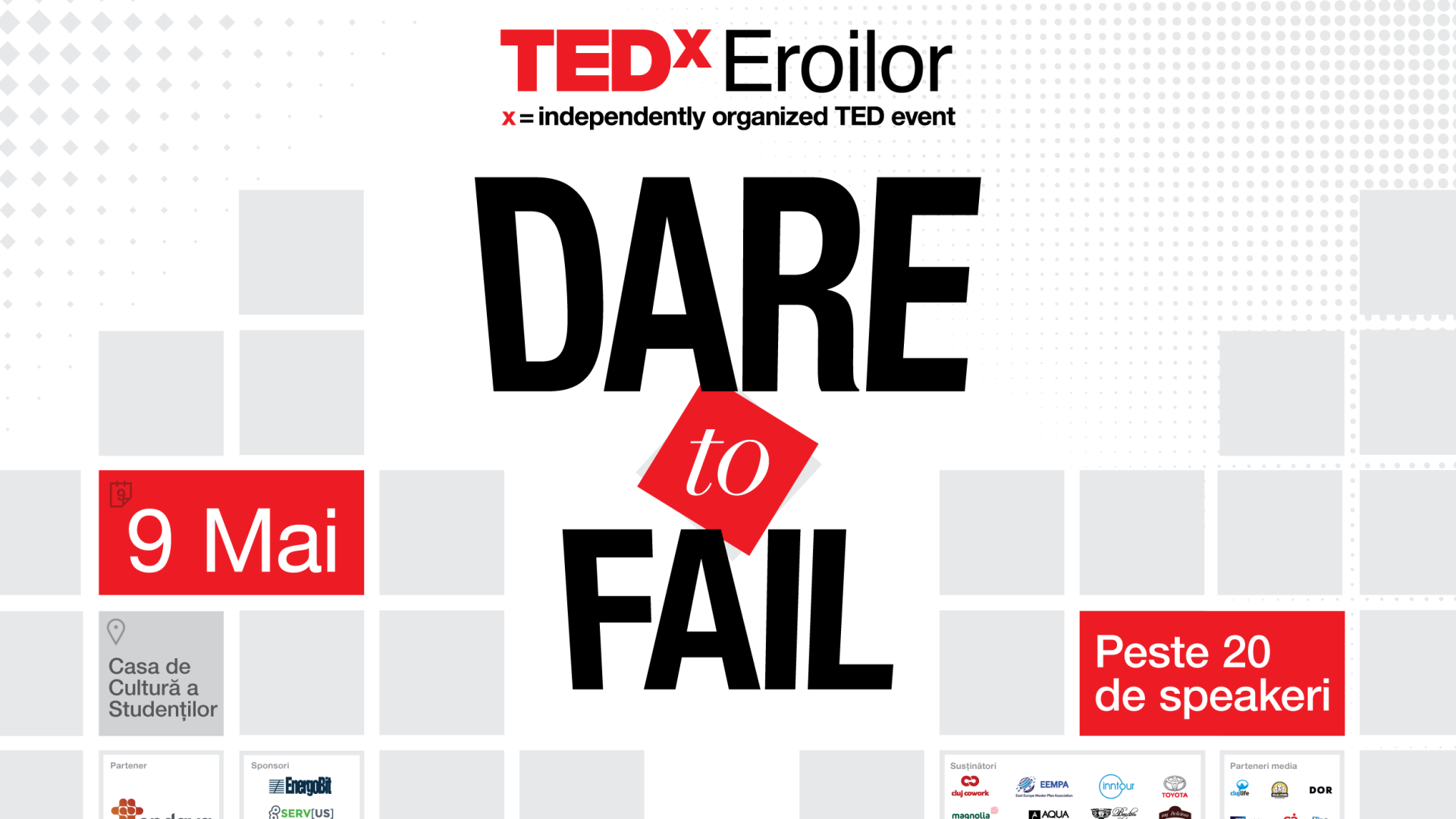 Dare to Fail. TEDxEroilor ajunge la cea de-a VI editie