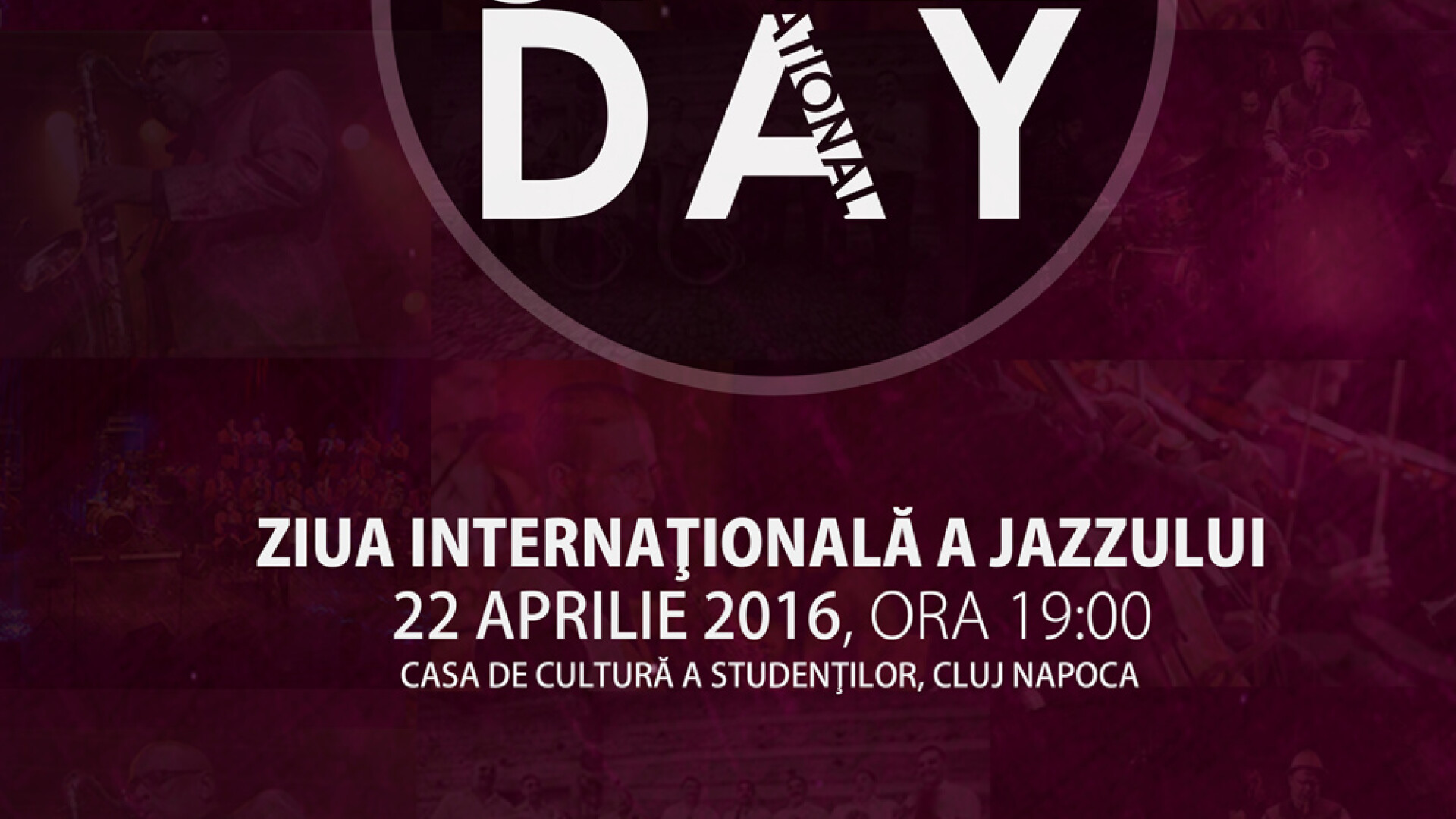 Ziua Internationala a Jazzului serbata de Fanfara Transilvania, Orchestra simfonica si de jazz si artisti internationali