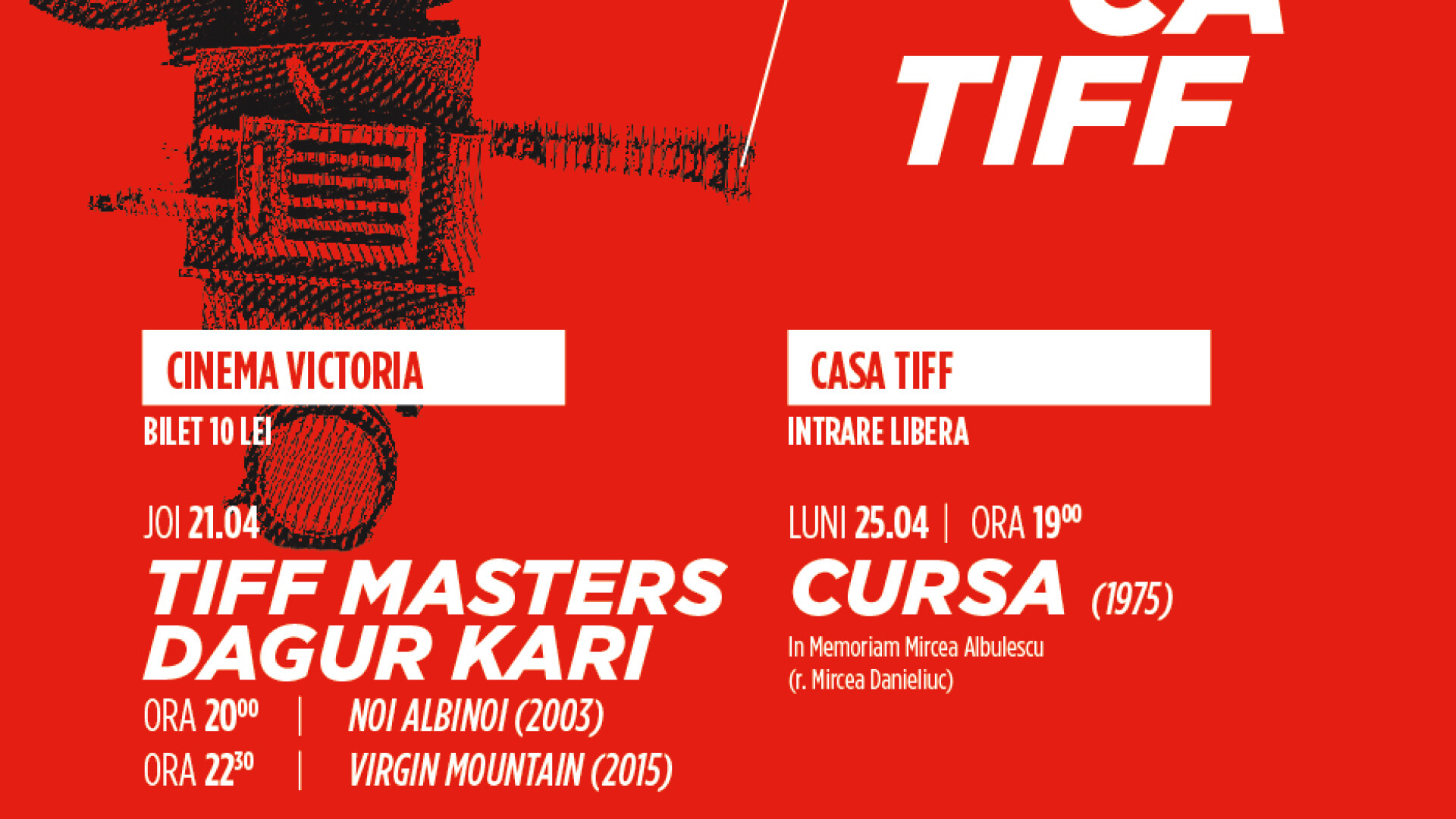 Se relanseaza Cinemateca TIFF, un program anual pentru pasionatii de film