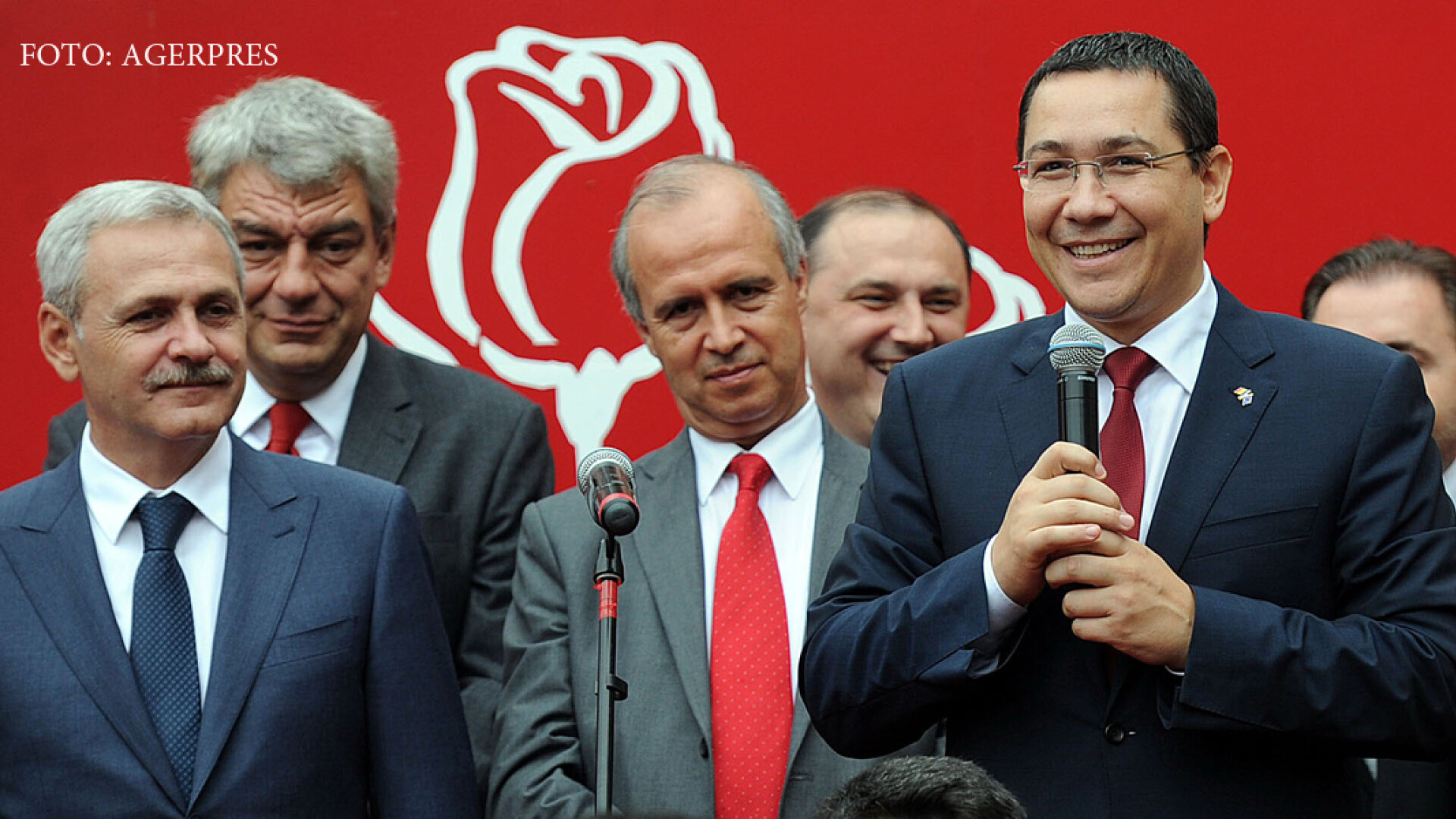 Victor Ponta la un miting electoral in Braila