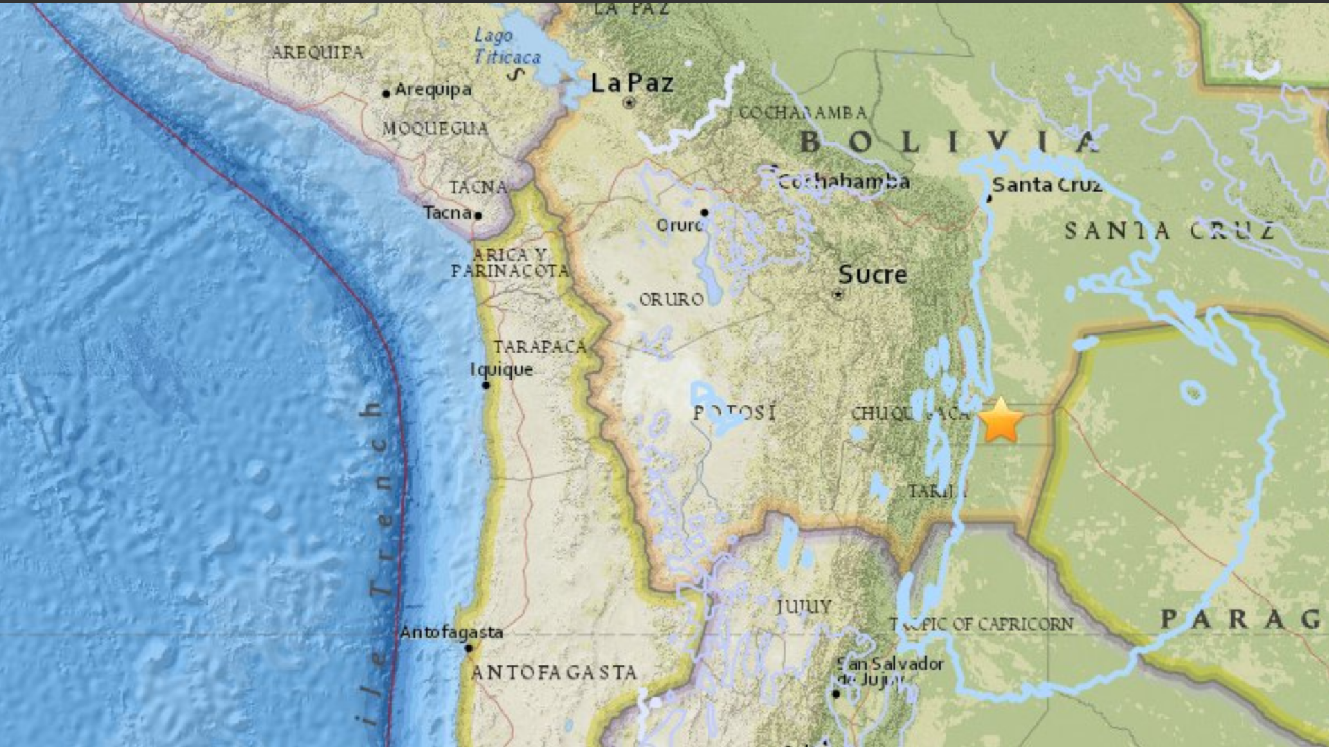 Cutremur Bolivia