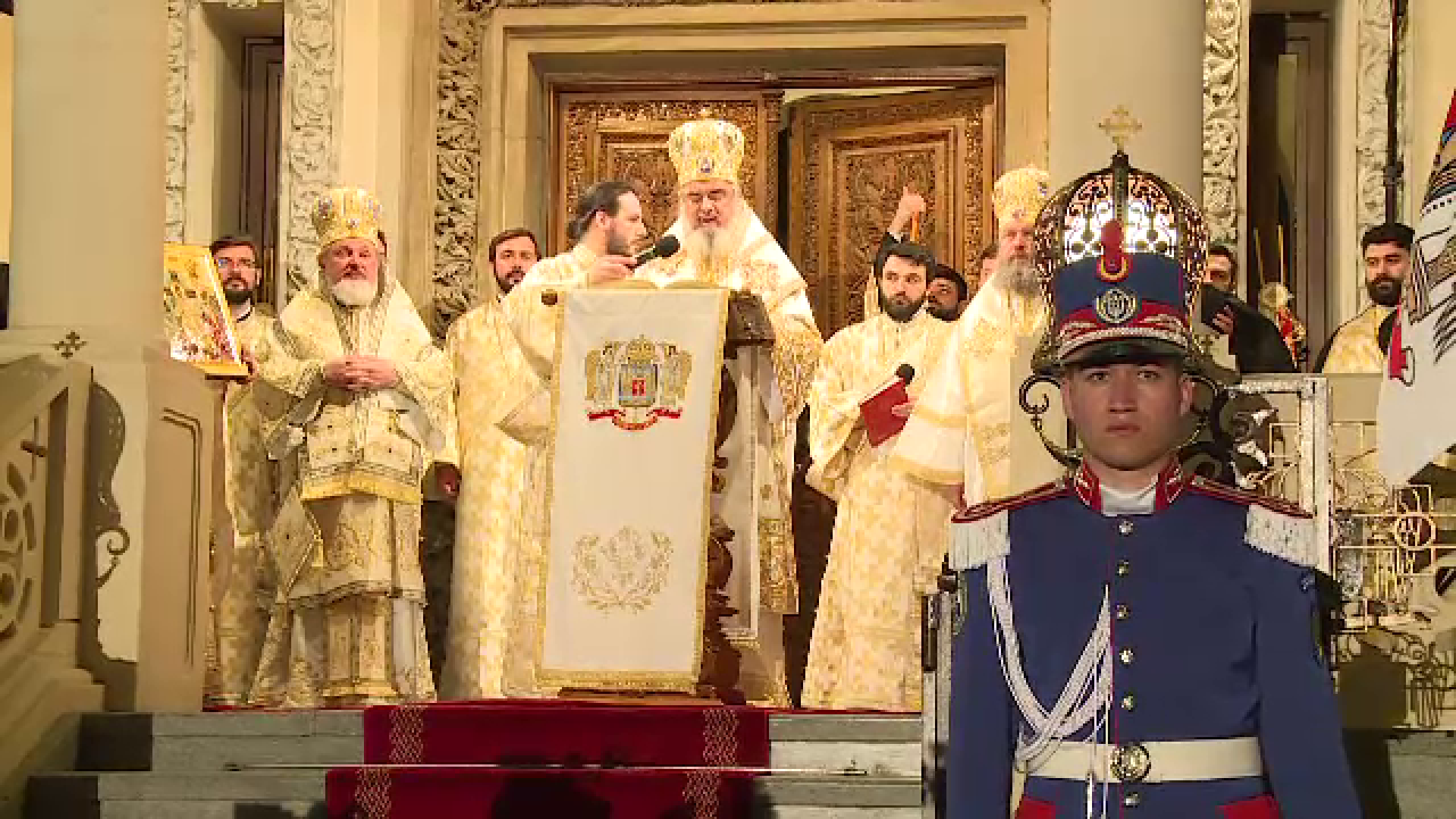 Patriarhul Daniel, slujba de Înviere