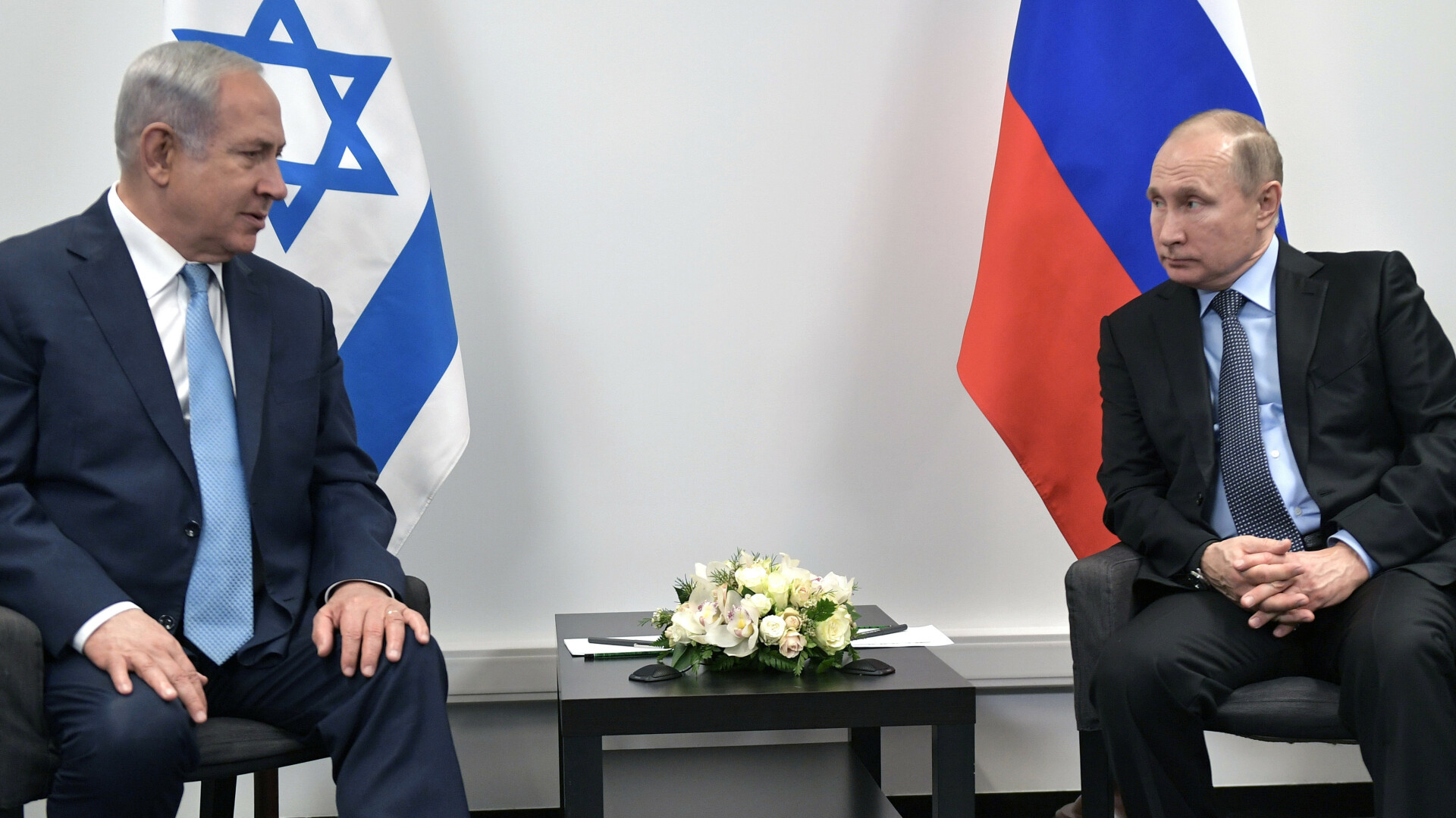 Benjamin Netanyahu, Vladimir Putin