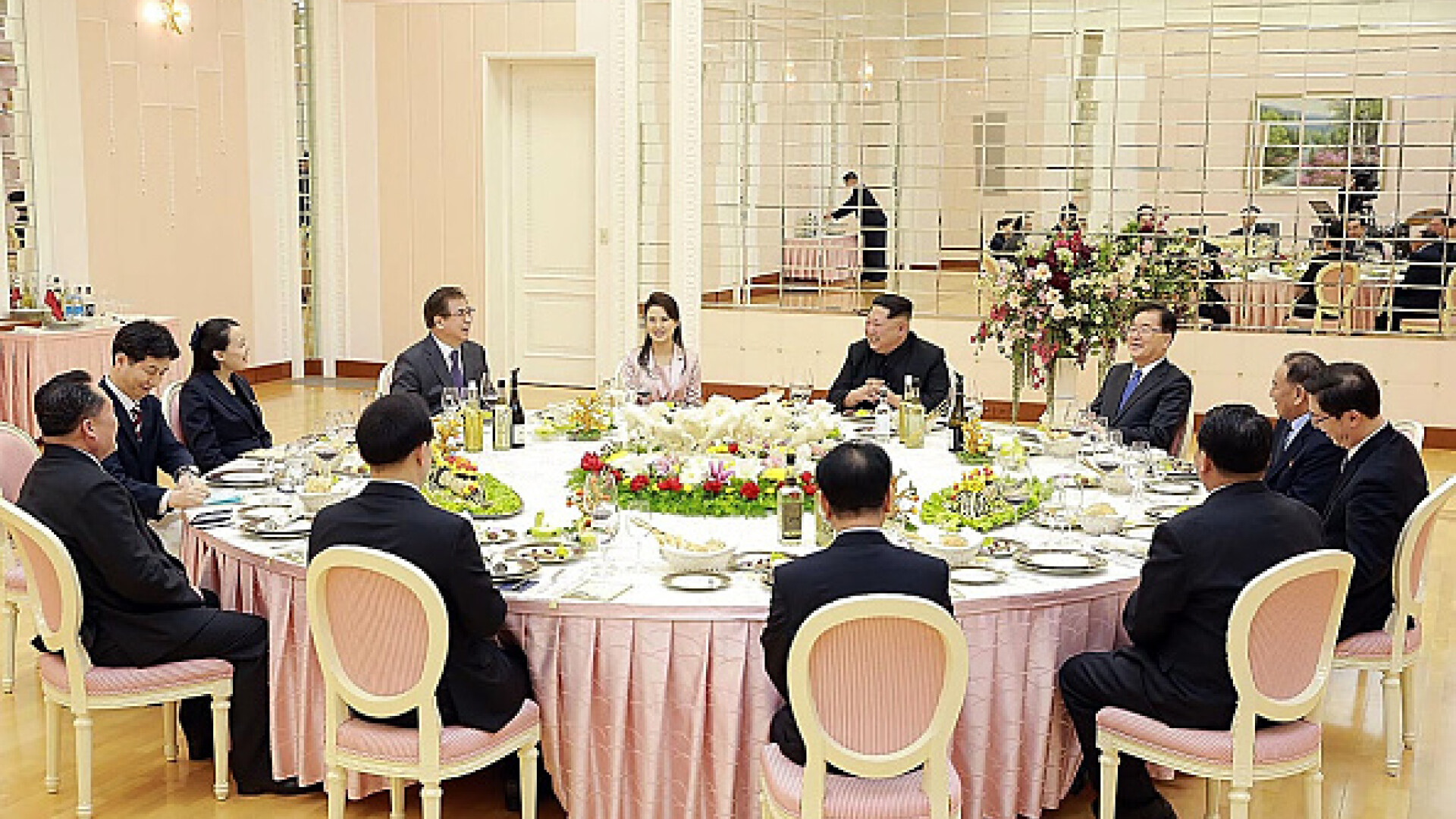 Cina organizată la summitul intercoreean