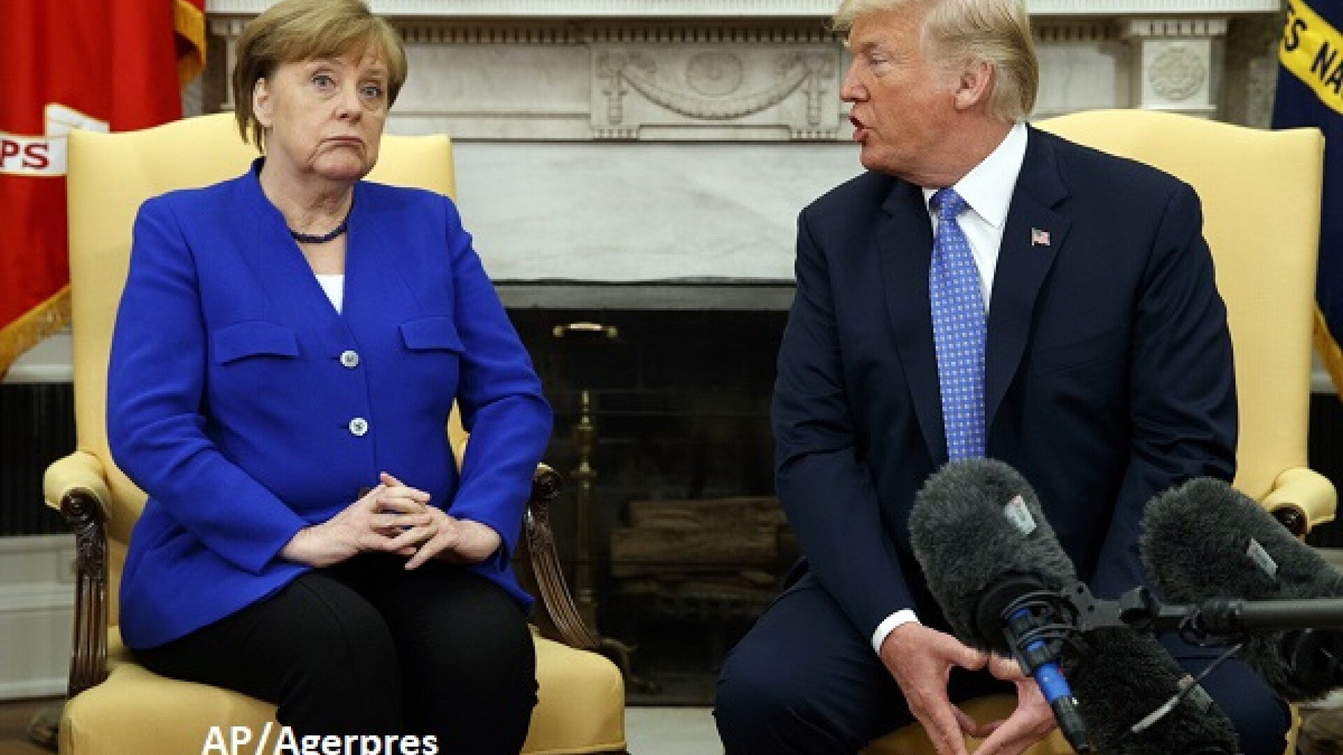 Donald Trump, Angela Merkel - AP/Agerpres