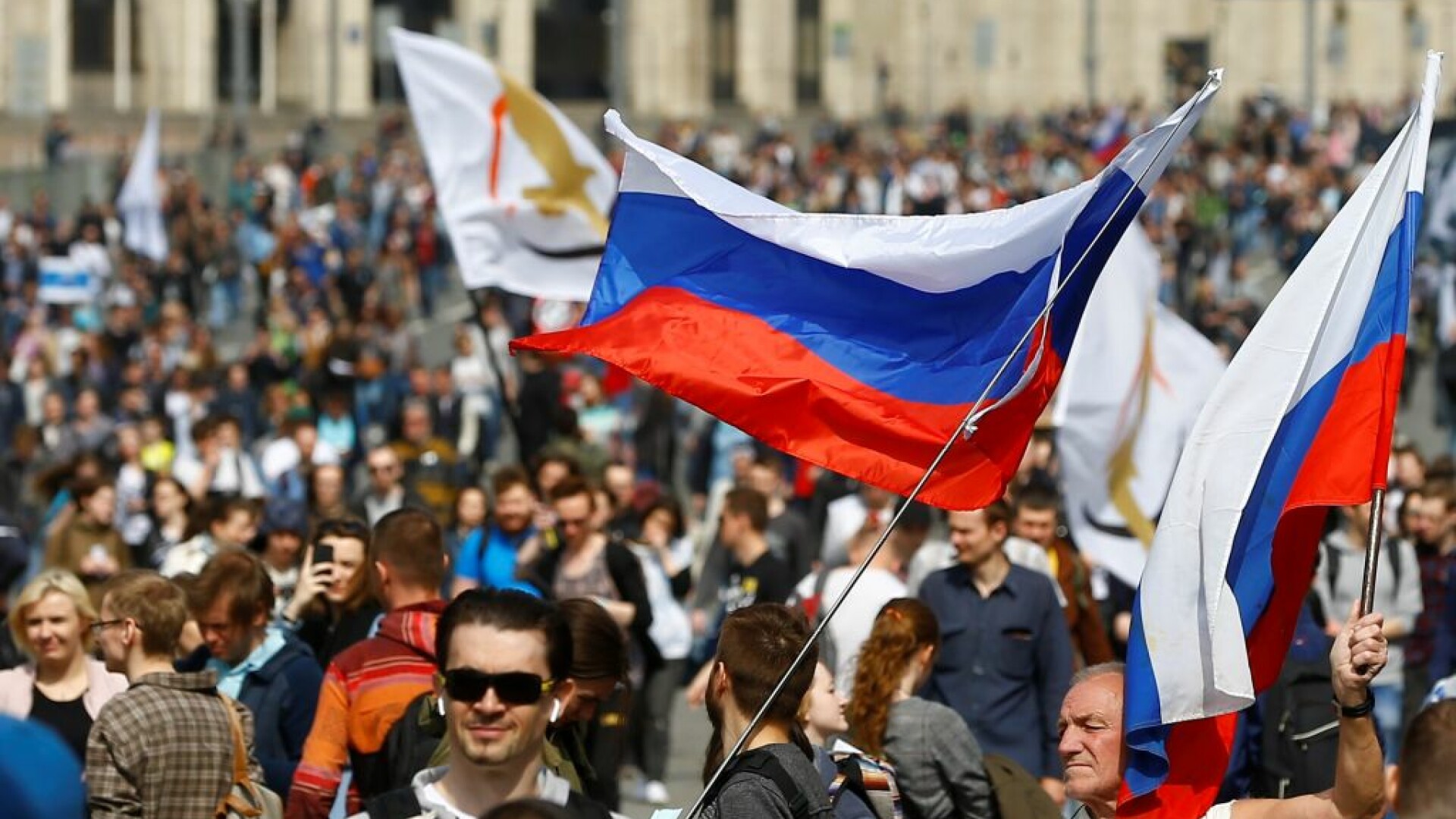 Protest la Moscova