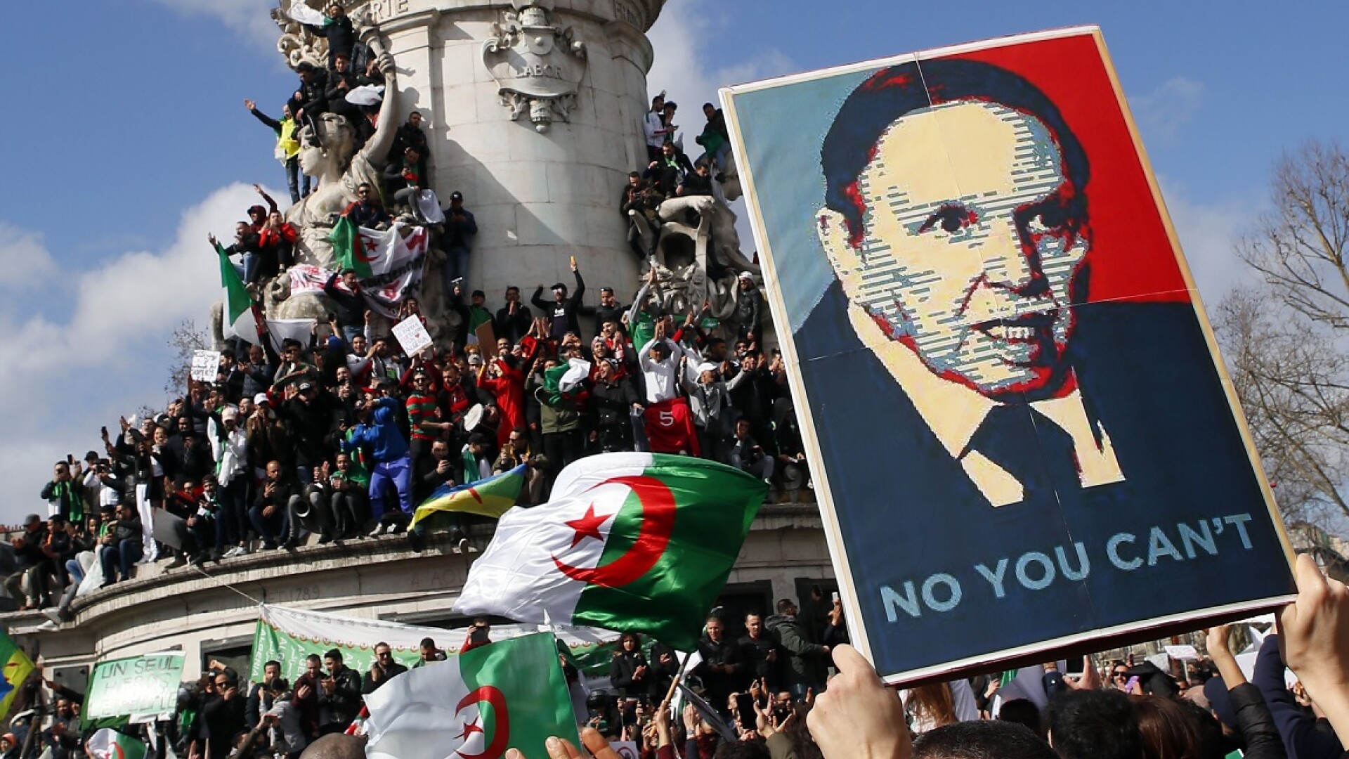 protest impotriva lui Bouteflika