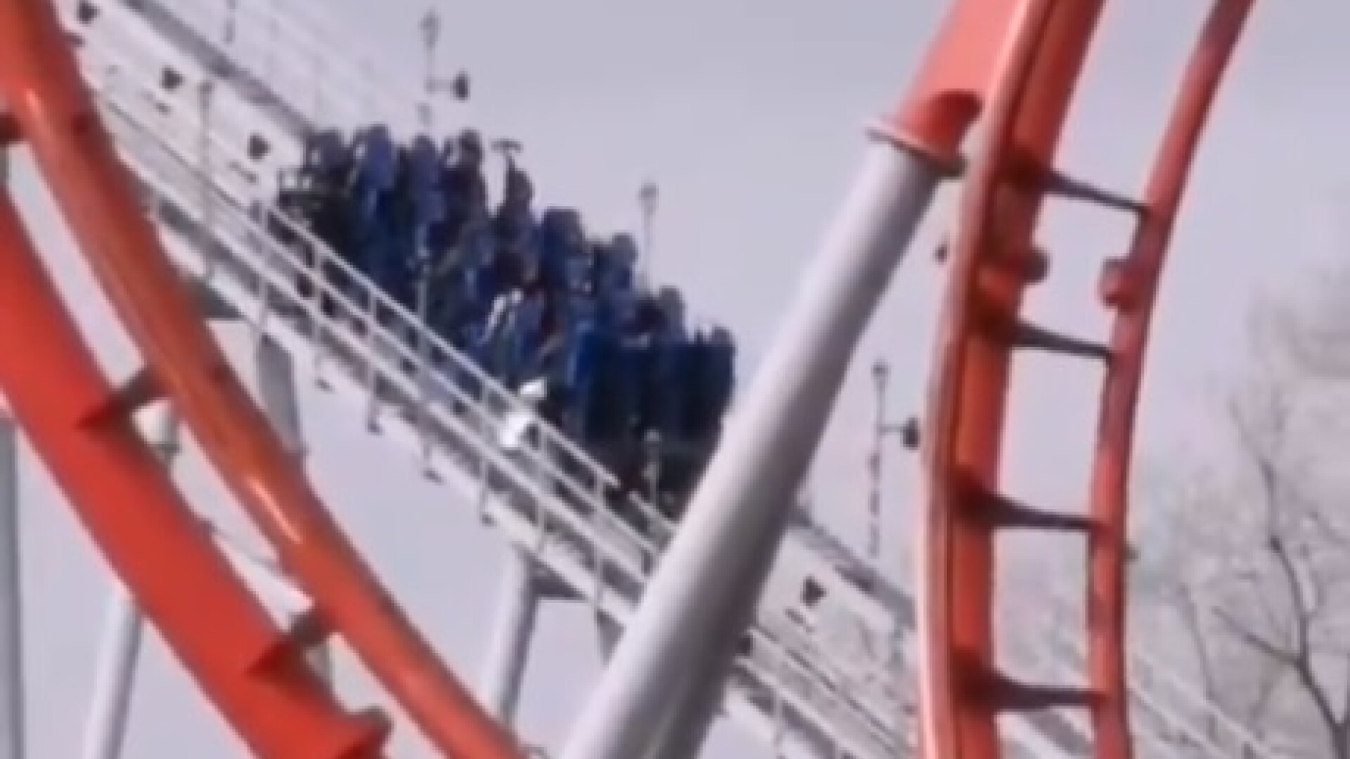 Momente de coșmar într-un parc de distracții