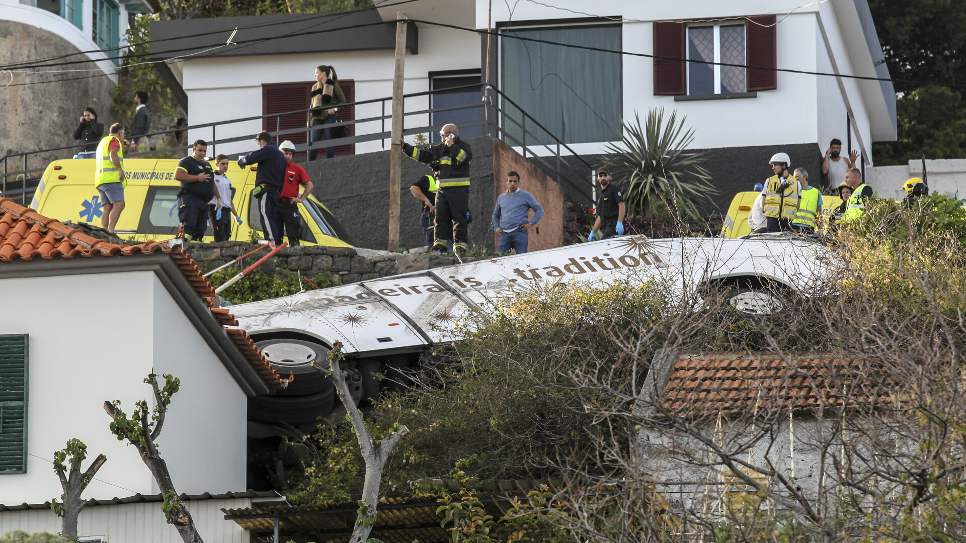 accident autobuz Madeira