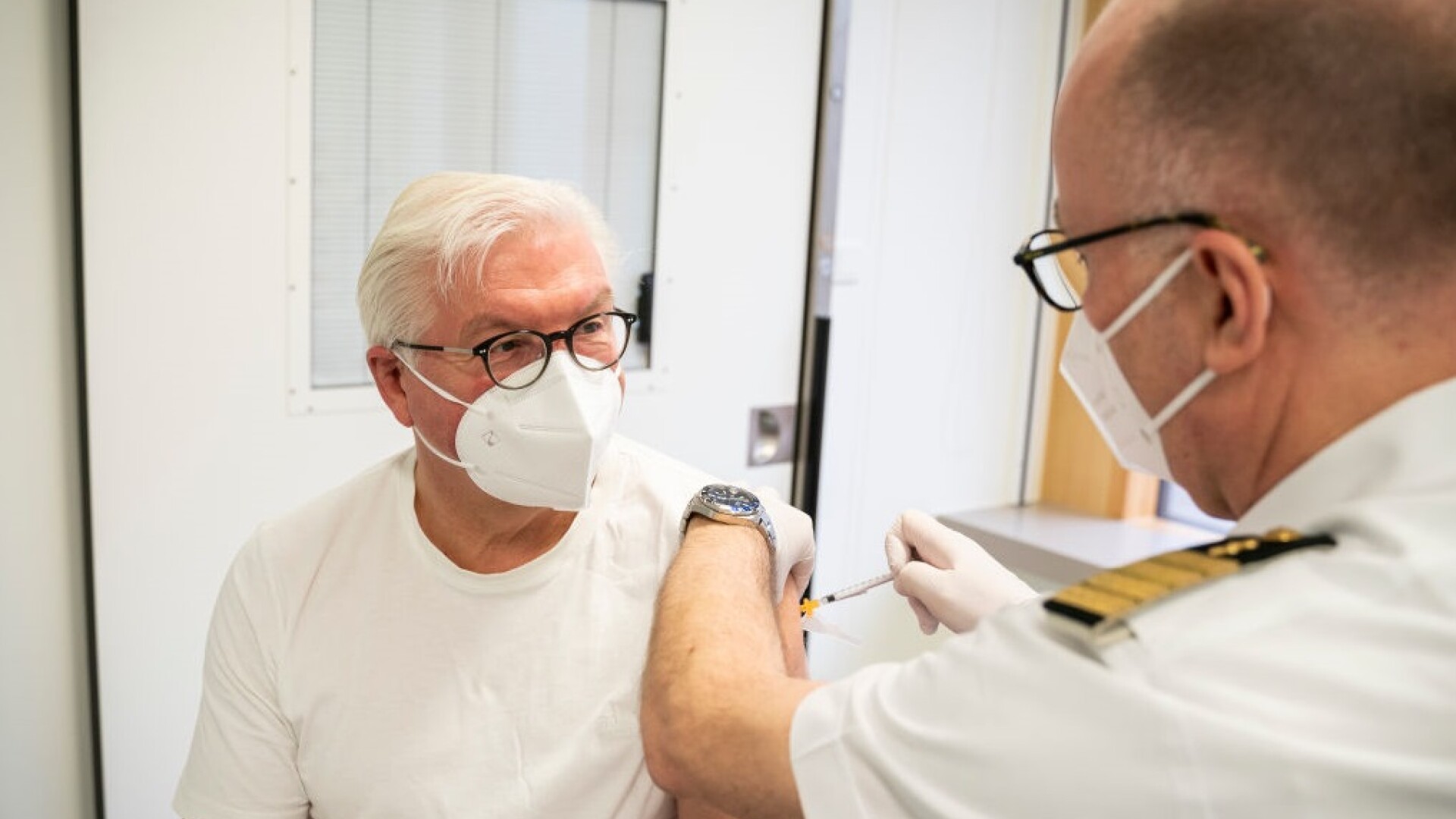 Președintele Germaniei, Frank-Walter Steinmeier, s-a vaccinta anti-Covid cu AstraZeneca