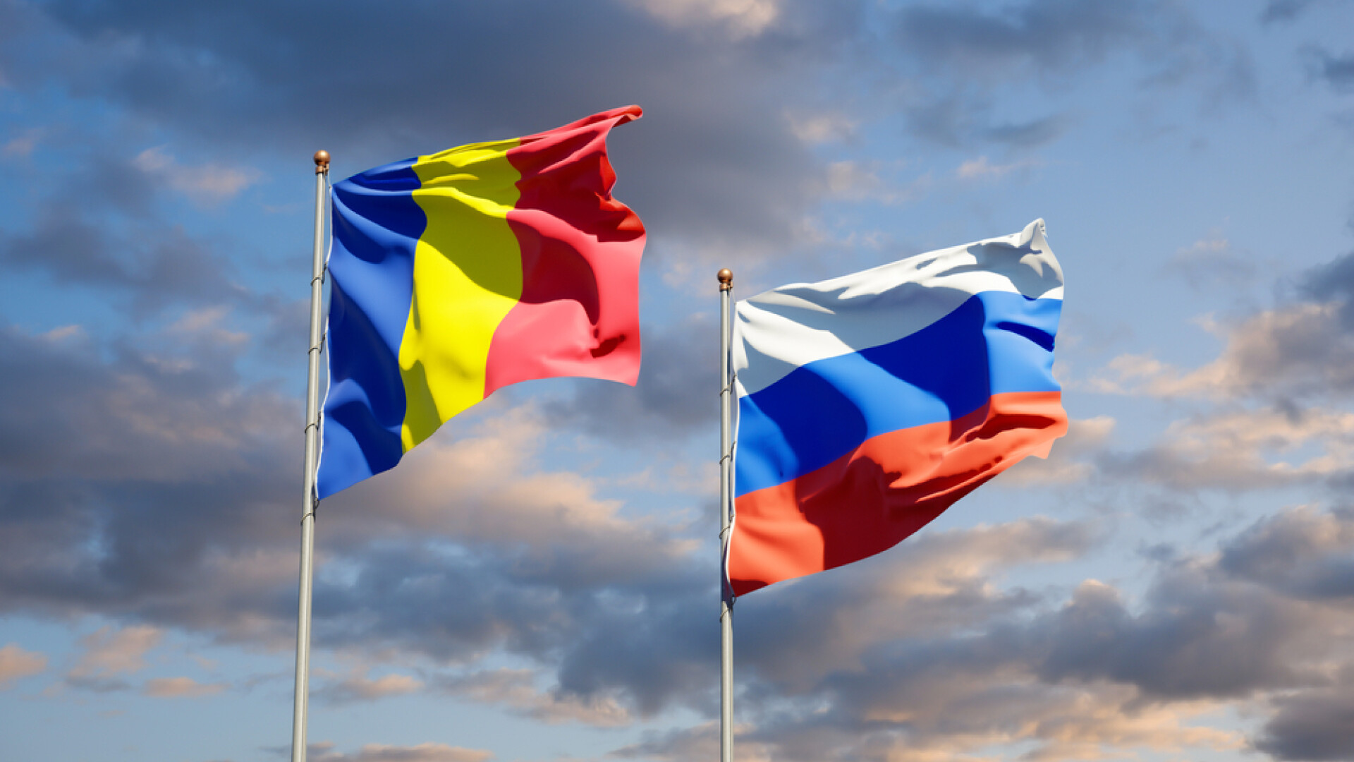 Rusia, Romania, steag
