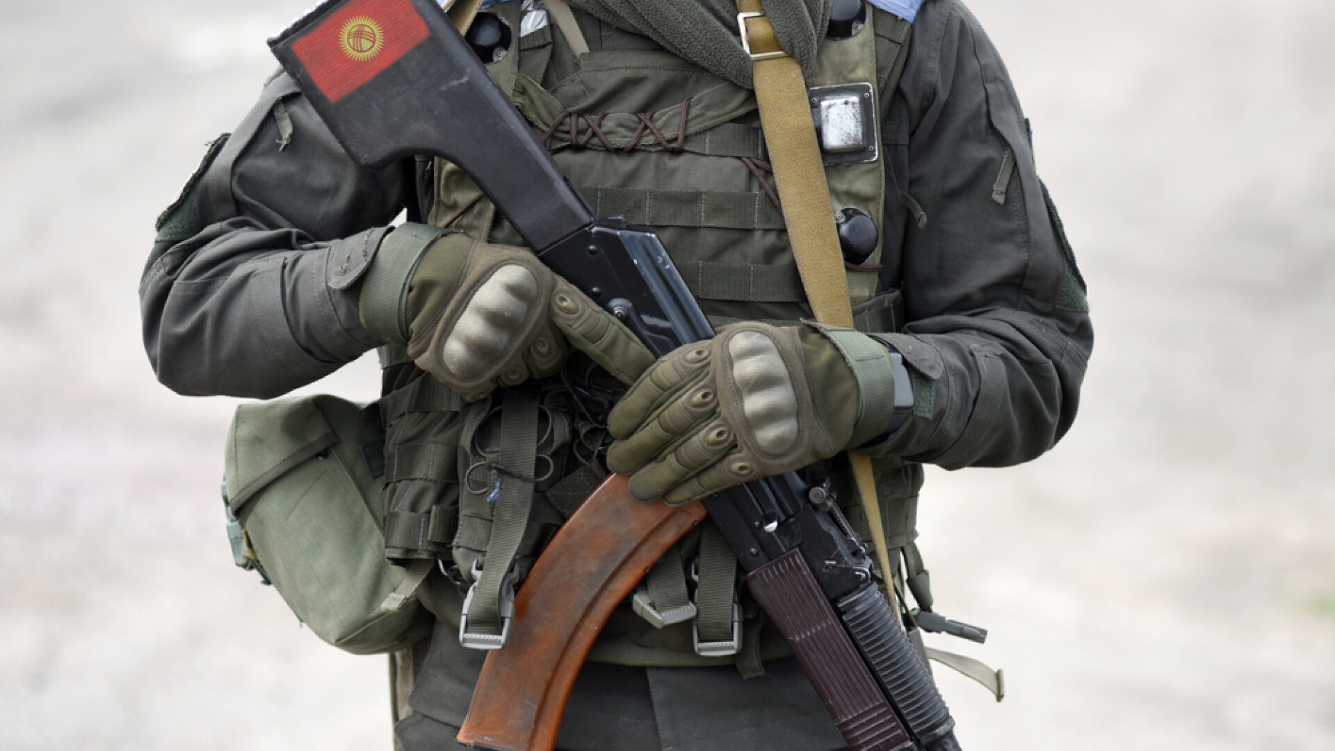 Soldat din Kârgâzstan