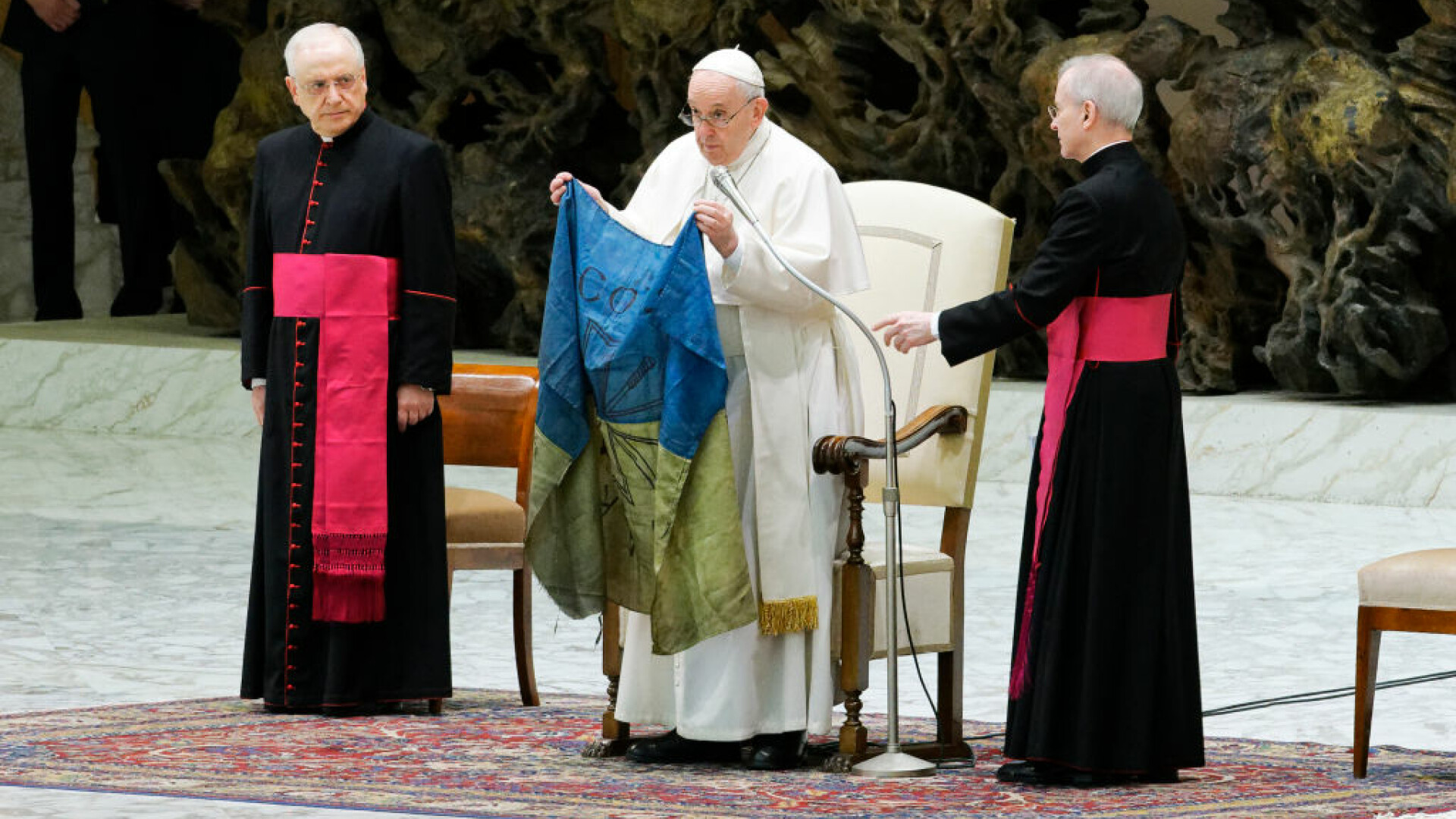 Papa Francisc, cu gândul la războiul din Ucraina în duminica Floriilor pentru catolici: ''Hristos este din nou răstignit