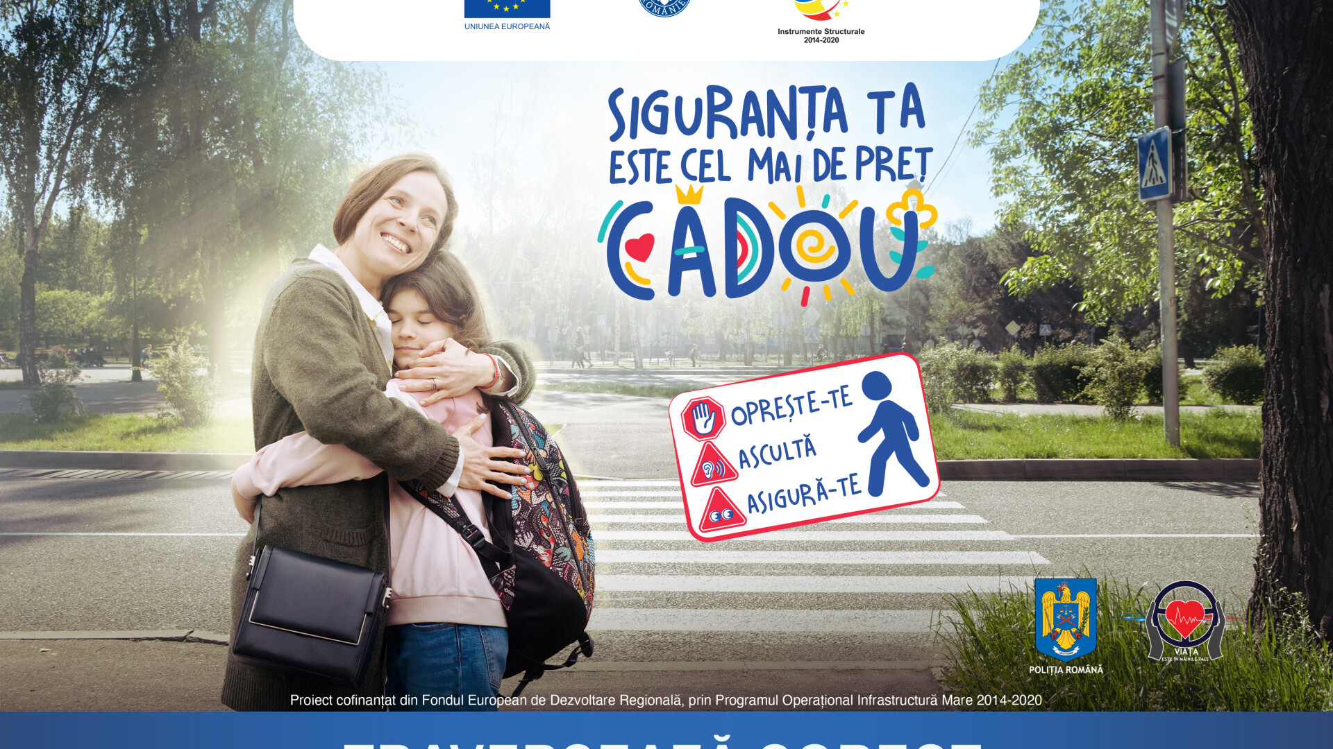 (P) Poliția Română încheie seria campaniilor de educație rutieră cu un mesaj adresat părinților și copiilor
