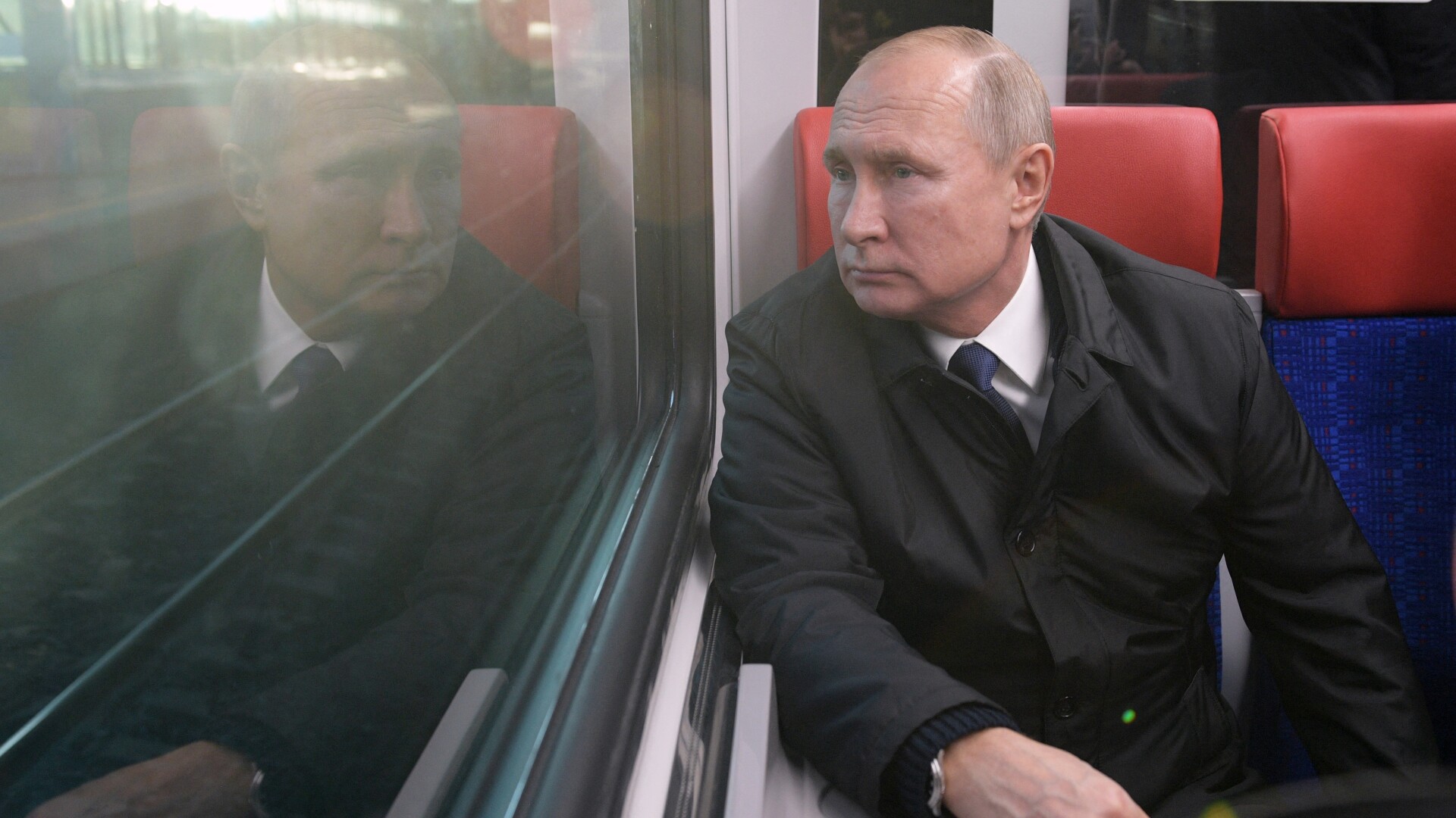 Vladimir Putin, tren
