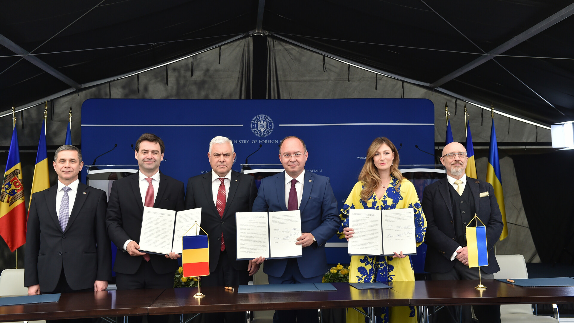 Declaraţie comună semnată de România, Ucraina și R. Moldova