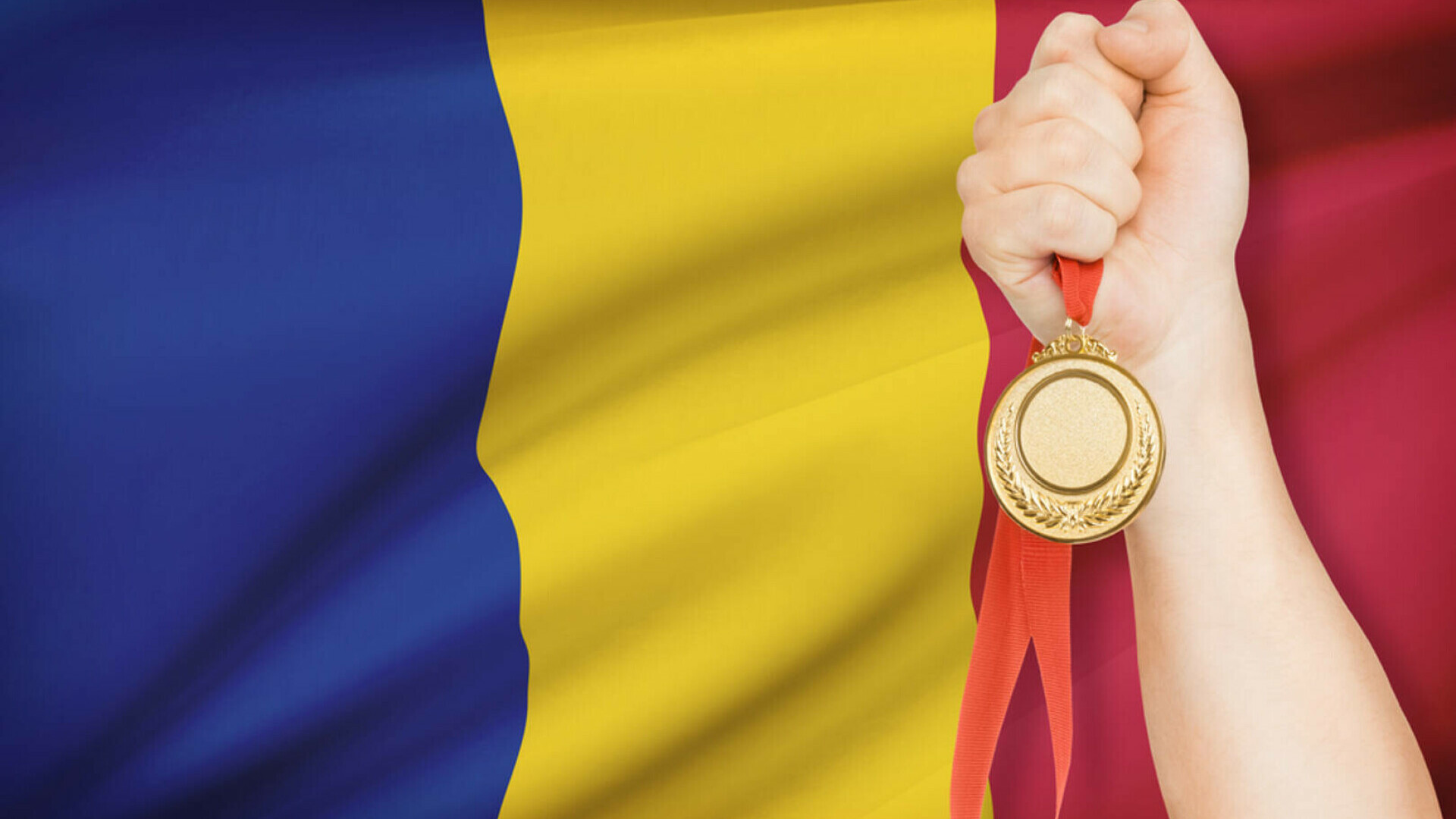 Romania, medalie, aur