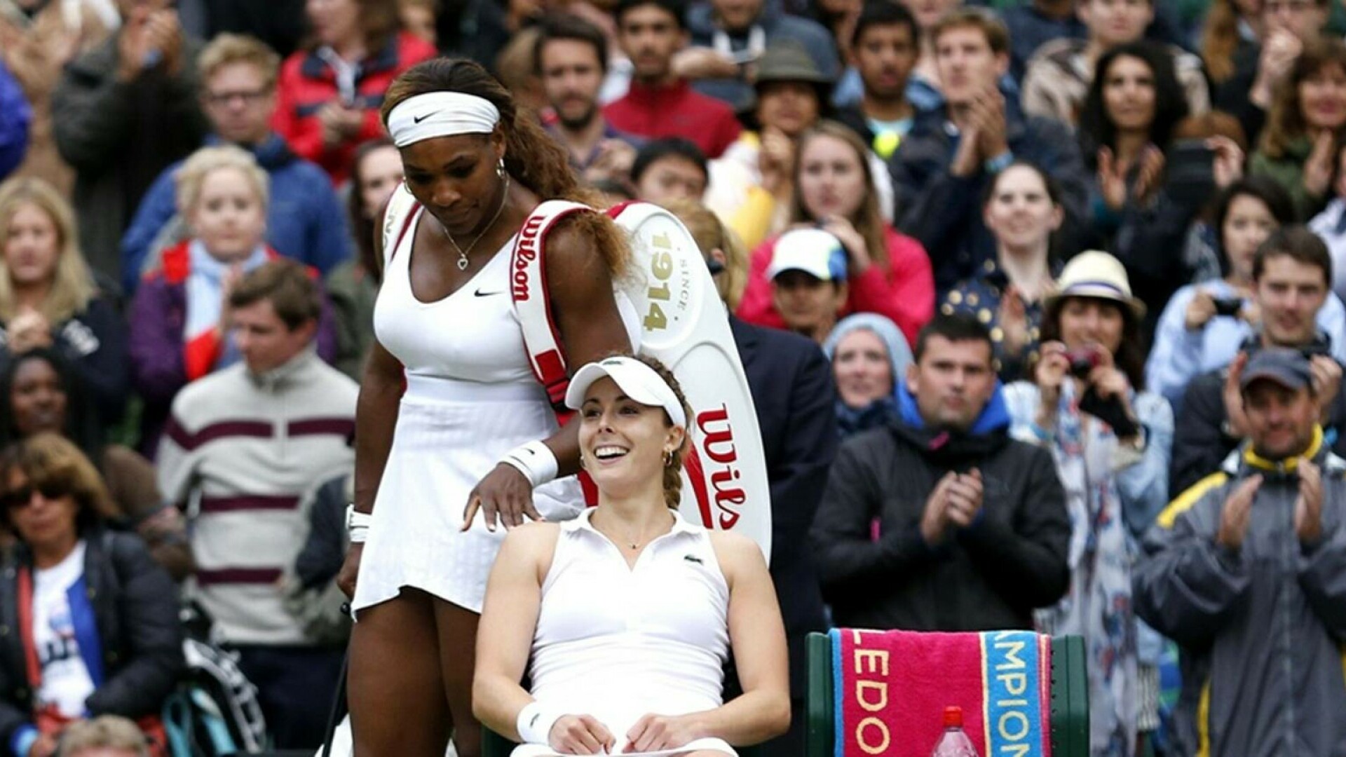 Alize Cornet Serena Williams