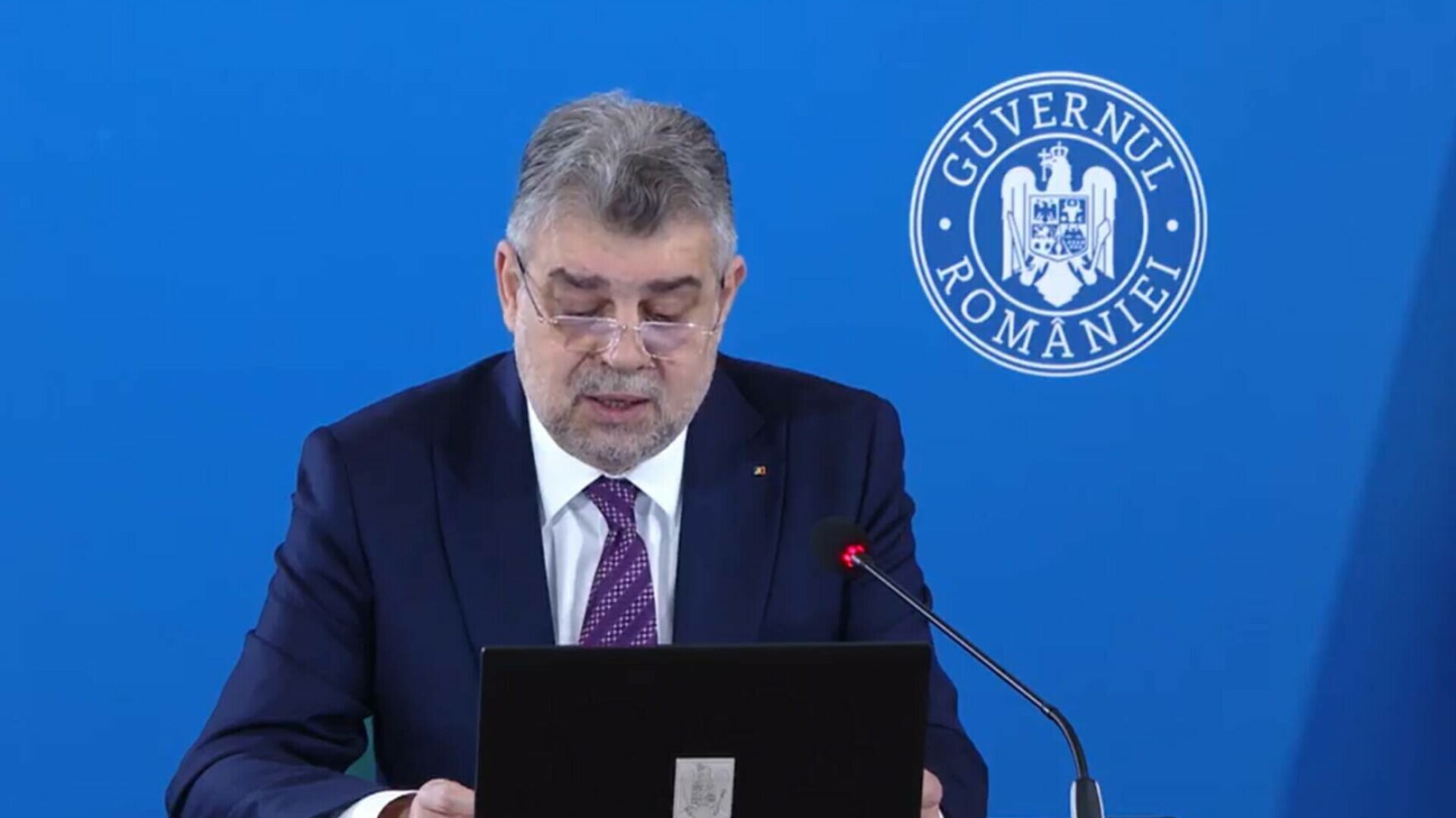 Premierul Marcel Ciolacu