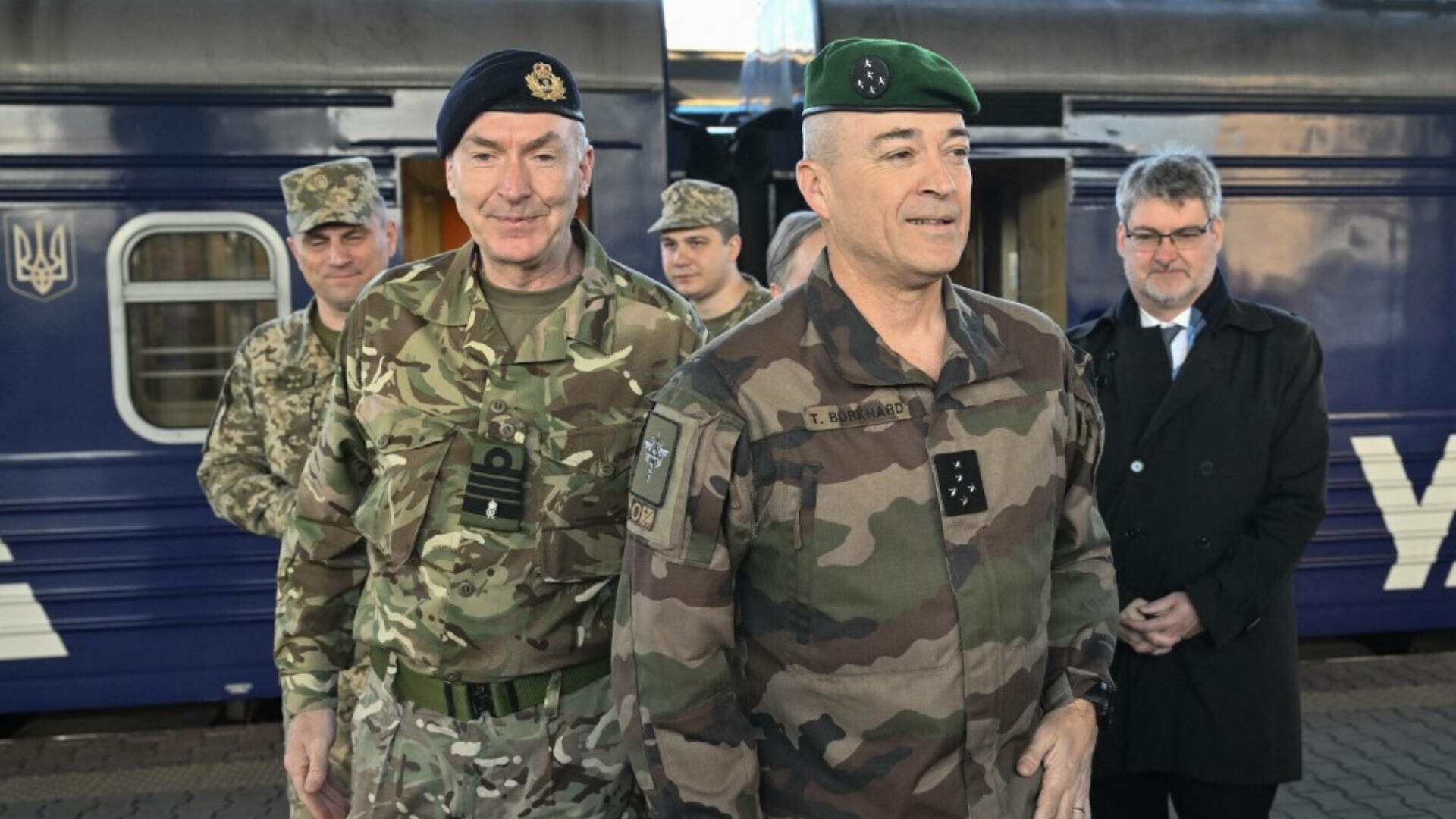 Tony Radakin, Thierry Burkhard