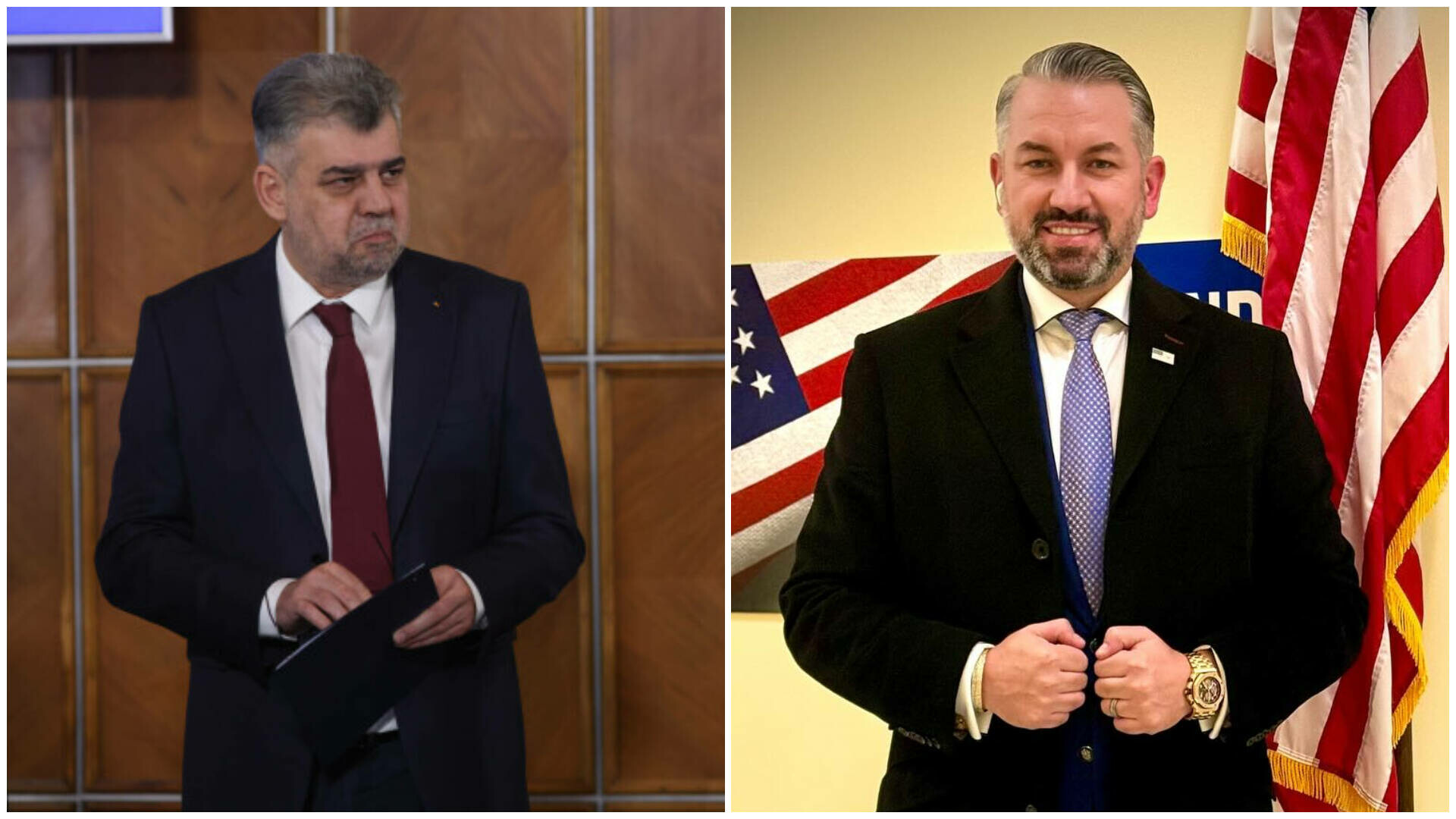 Marcel Ciolacu, Dragoş Sprînceană